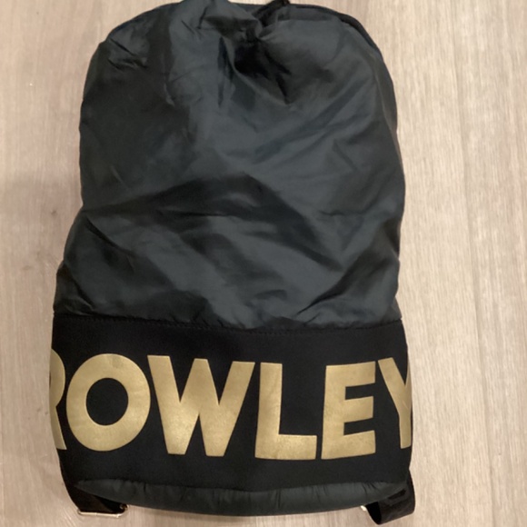 Cynthia Rowley Neoprene and Nylon Backpack Black / Gold Medium - Picture 3 of 14